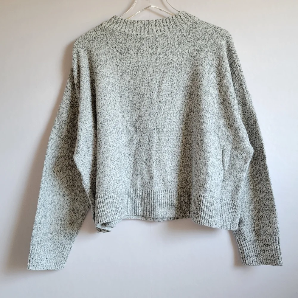 Madewell Broadway Cardigan Button Front Long Sleeve Gray Sweater NWT - Picture 7 of 7